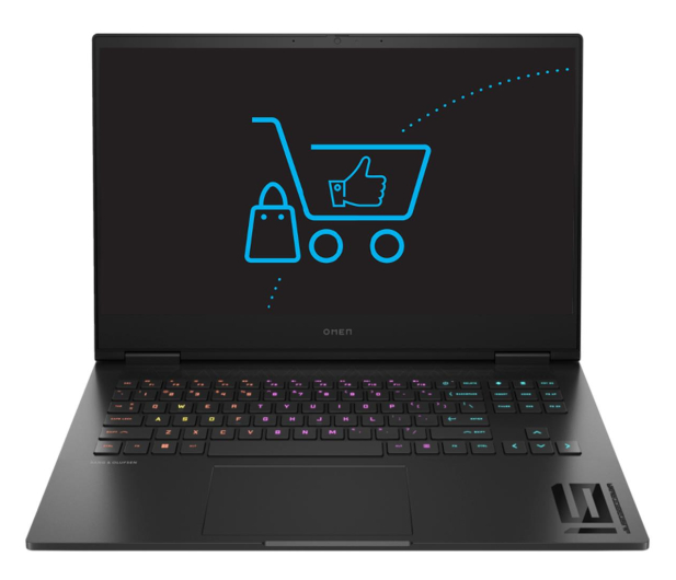 HP Omen 16 Ryzen 7-7840HS/32GB/1TB RTX4070 240HZ - 1281864 - zdjęcie